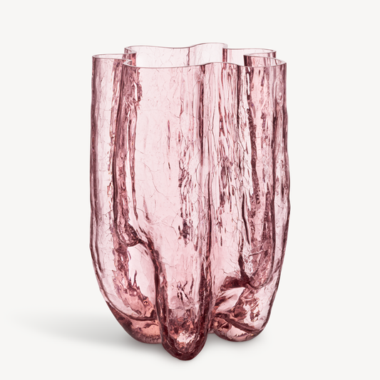 Crackle Vase Pink XL